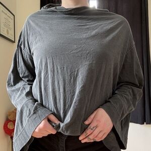 We The Free By Free People Oversized Tunic T-shirt Long Sleeve